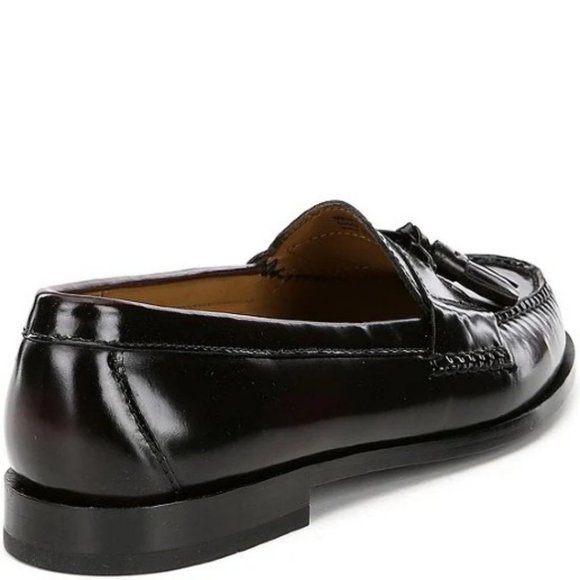 NEW Cole Haan Dark Burgundy Pinch Tassel Leather Loafers main image 7
